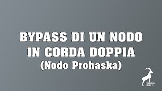 170 Bypass di un nodo in corda doppia [upl. by Warga]