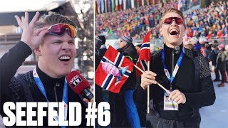 Seefeld 6 Vegard Harm på skiVM [upl. by Gowon]