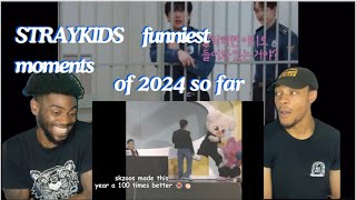 STRAYKIDS funniest moments of 2024 so far REACTION [upl. by Sanborn]