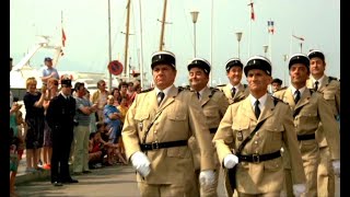 Raymond Lefèvre  Marche des gendarmes  BOF quotLe gendarme et les gendarmettesquot 1982 [upl. by Ellimak]