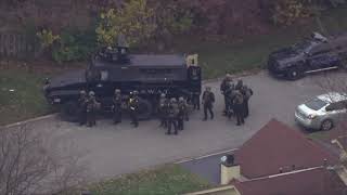 Large police response SWAT activity in Schererville [upl. by Nosilla]