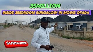 INSIDE THE FAMOUS BLUESTONE TREASURE ESTATE MOWE OFADA  BUNGALOW FOR SALE YouTube LeoMessi [upl. by Susejedairam279]