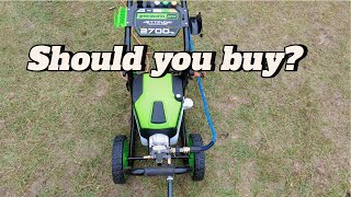 Greenworks Pro 2700 PSI Pressure Washer How to tips BusinessHomeAutomotive Detailing 3yr review [upl. by Madox]