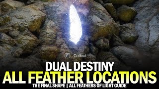 All 6 Feathers in Dual Destiny Locations Guide Feathers of Light Triumph Destiny 2 [upl. by Pierrepont]