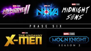 Marvel PHASE 6 UPDATE 10 New MCU Movies amp Shows Coming [upl. by Gnilrets632]