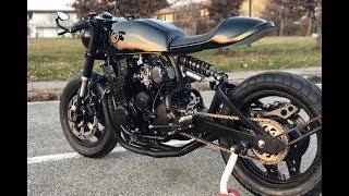 MOOD1  CBX750 F Cafe Racer NakedBikesWorld [upl. by Jaquenetta486]