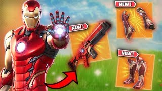 Défi faire top 1 que avec les arme de Iron Man Fortnite [upl. by Reifel80]