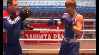 Southpaw Boxing Padwork Russian Style [upl. by Doowle821]