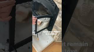 How to Clean Wood Burning Fireplace or Stove Glass [upl. by Terti]