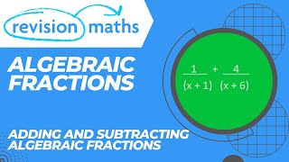 Algebraic Fractions [upl. by Pattin]