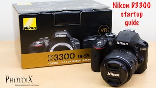 Nikon D3300 and 1855mm beginner user guide [upl. by Toffic]