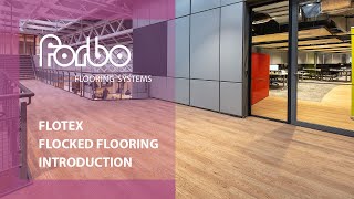 Flotex flocked flooring  Introduction  Forbo Flooring Systems [upl. by Terrence]