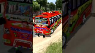 jk bus mod  guru flight bus service😍😍🚍🚍🚍😍🚍🚍👍viral bus bussid subscribe gaming [upl. by Vilberg471]