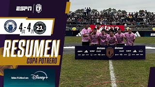 LA SUB 21 LE GANÓ UN PARTIDAZO POR PENALES A CHAMPIONSLI PERO NO LE ALCANZÓ  RESUMEN  COPA POTRERO [upl. by Madanhoj]