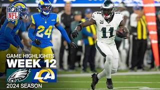 Philadelphia Eagles vs Los Angeles Rams Game Highlights  NFL 2024 Season Week 12 [upl. by Caresse]