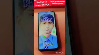 Expert mobile repairing Jhulnipur churaha sidddarthnager up55 realme c2 combo display change video [upl. by Otreblon]