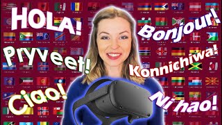 Learn Languages in Virtual Reality with ImmerseMe  English Japanese German and Spanish on Quest [upl. by Aerdua921]