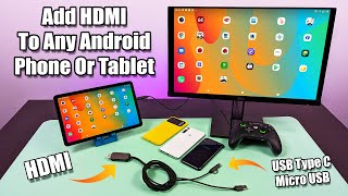 Connect USB Type C to HDMI Laptop to Monitor [upl. by Maletta179]