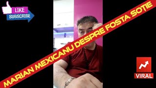 🔴MARIAN MEXICANU VORBEȘTE DESPRE FAMILIE ȘI DESPRE FOSTA SOȚIA PAULA LINCAN [upl. by Geoff403]