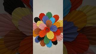 Paper craft flower design wall hanging trending diy [upl. by Marcel786]