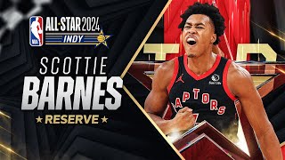 Best Plays From NBA AllStar Reserve Scottie Barnes  202324 NBA Season [upl. by Allak612]