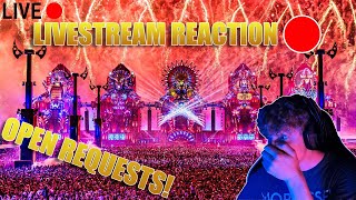 Live Reacting to Hardstyle eventssets  request videos in the discord [upl. by Campball200]