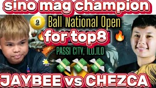 PASSI CITY ILOILO 🎱 JAYBEE SUCAL VS CHEZCA CENTINO [upl. by Nirrok]