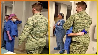 Most Emotional Soldiers Coming Home Compilation Military Homecoming [upl. by Aititil310]