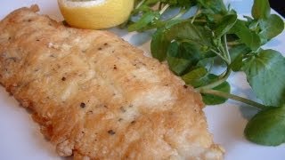 Panfried fillet of plaice [upl. by Repsihw205]