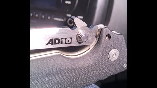 Coldsteel AD10 SnaggleTooth InstallEasiest Knife MOD [upl. by Enattirb352]