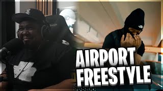 Karma  Airport Freestyle Music Video  GRM Daily REACTION [upl. by Demetra811]