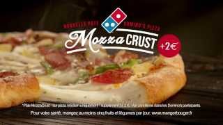 Mozza Crust  La Nouvelle Pâte de Dominos Pizza [upl. by Htiekram]