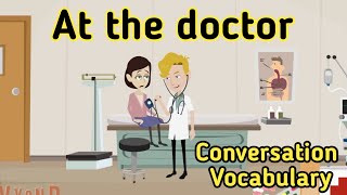 At the doctor English conversation  Hospital English  Daily English conversation [upl. by Shurlock99]