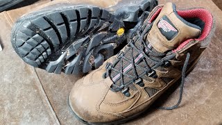 RedWing 8672 TruHiker Vibram Utility Boots Review [upl. by Aelaza]