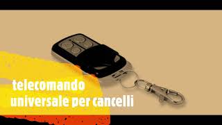 Programmare telecomando universale per cancelli 2 [upl. by Mathia]