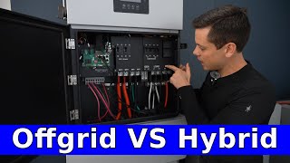 Offgrid VS Hybrid Inverters Which one is better for the [upl. by Roselba]