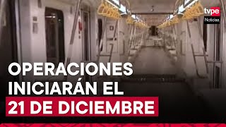 Línea 2 del Metro ‘Marcha Blanca’ se inicia este 21 de diciembre [upl. by Anatol440]