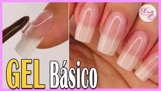 05 Como hacer Uñas de GEL UV ❤️ paso a paso PRINCIPIANTES 💅 Curso GRATIS Uñas de GEL y POLYGEL [upl. by Hube509]