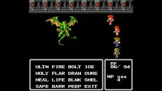 Final Fantasy II NES  Cyclone  Green Dragon [upl. by Cenac]