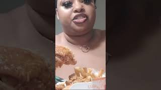 Popeyes Mukbang [upl. by Hoye]