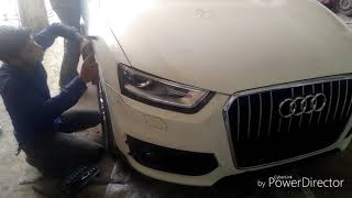 Audi q3 right fender repair [upl. by Ykroc]