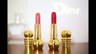 New Dior 2020 Dior Diorific Happy 2020 Lipstick Review [upl. by Siegfried377]