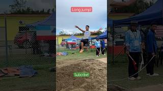 Long jump  Lompat jauh u18 trackandfield longjump lompatjauh [upl. by Yedok]