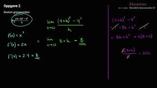 R1 Eksamen Høst 2022 Løsningsforslag Ny Læreplan [upl. by Bartle102]