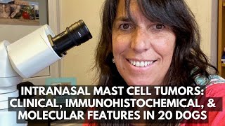 Intranasal mast cell tumors Clinical immunohistochemical and molecular features in 20 dogs [upl. by Grath]