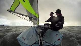 The Downwind Slide in your RS Feva [upl. by Hermie]