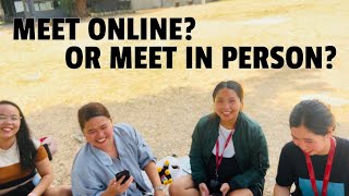 FILIPINAS share how they prefer meeting foreigners Online vs in person [upl. by Ardekan]