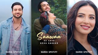 Neha Kakkar  Saawan Aa Gaya Song Status  Ali Goni Jasmin Bashin  Sawaan Aa Gaya Status  shorts [upl. by Najib248]