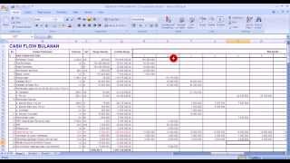 CARA MEMBUAT CASH FLOW PERUMAHANavi [upl. by Naltiak206]