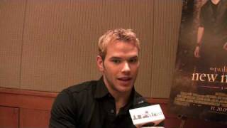 Interview with Kellan Lutz from quotTwilightquot [upl. by Oriel]